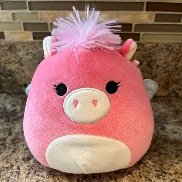 Squishmallows Other - Squishmallow Paloma the Pink Pegasus Plush Toy with Wings 6”